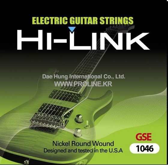Electric Guitar Strings Made in Korea